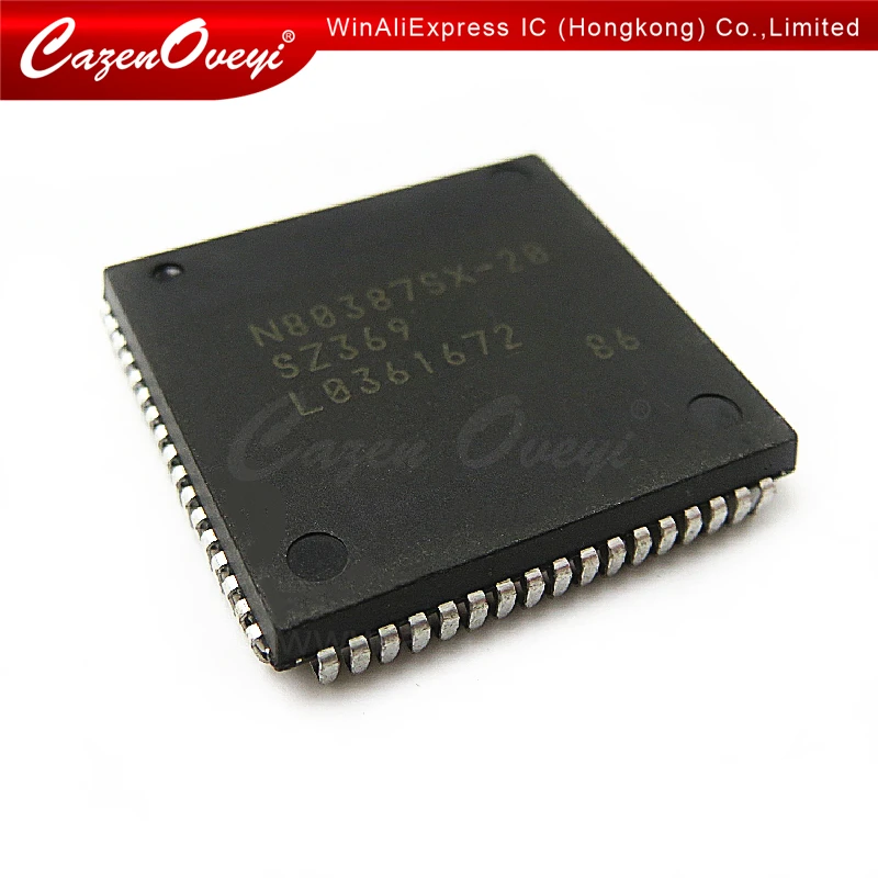 1pcs/lot N80387SX-25 387SX VECANA01 PLCC-68 In Stock