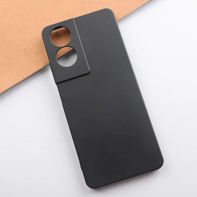 

Case for TCL 50 5G Cover 6.6 Inch Soft Black TPU Mobile Phone Coque