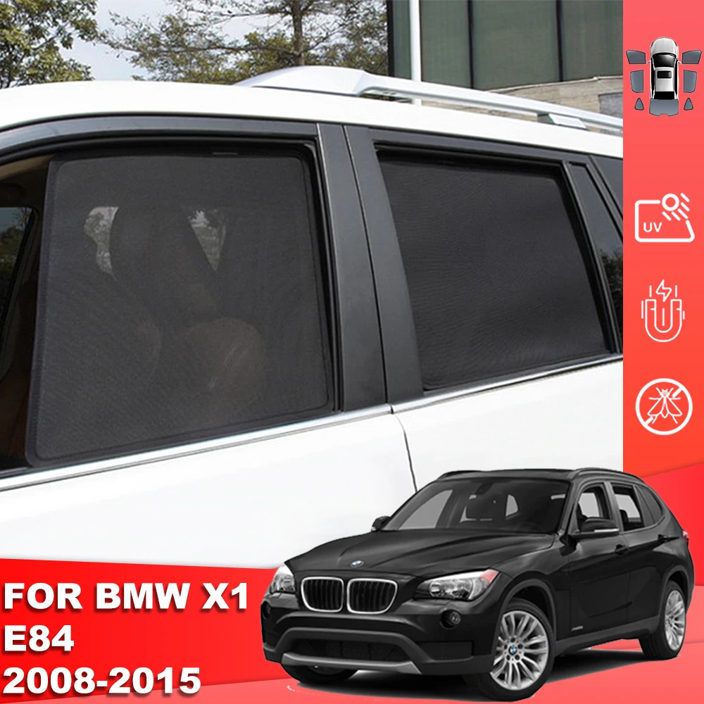 

For BMW X1 E84 2009-2015 Car Sunshade Shield Rear Side Baby Window Door Sun Shade Visor Front Back Windshield Curtain