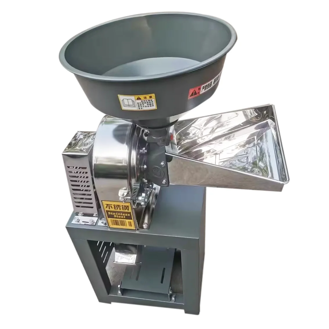 Hochwertige Edelstahl-Mahlmaschine, ultrafeine Pulverisierungsmaschinen für Gewürze, Mehl, große Körnung, Pulverfutterverarbeitung