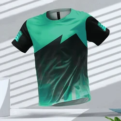 Men's T-Shirt Summer Unisex Fitness Sport Running Daily Training T-Shirt Breathable Quick Dry Short Sleeve Sportswear Men Tops