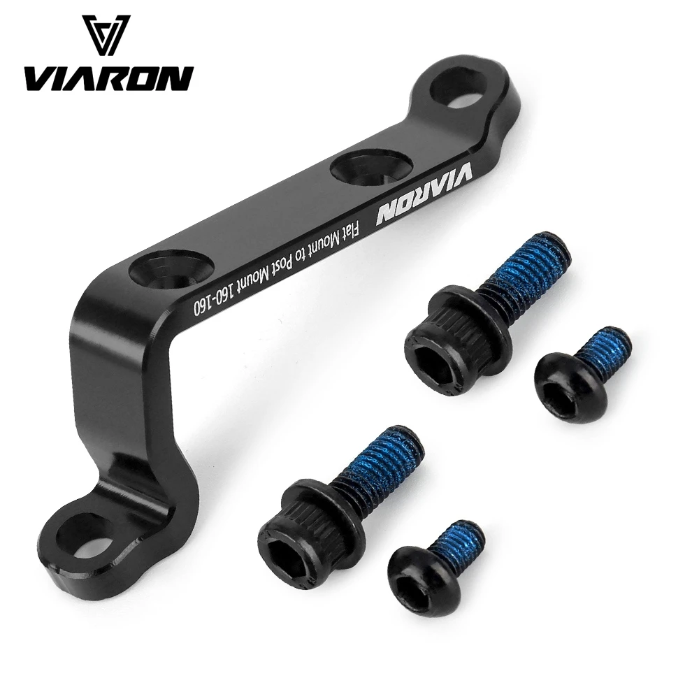 

Viaron Disc Disc Brake Converter 160mm Lightweight Straight to Flat Mount Converter Mount MTB Clamps Mountain Bike Accessories