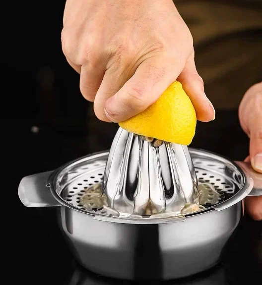 

304 Stainless Steel Lemon Juicer Home Small Creative Juicer Portable Manual Juicer Orange Squeezer