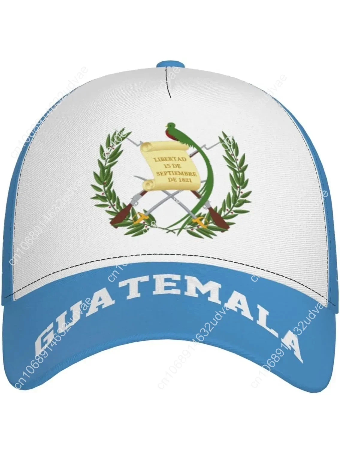 

Guatemala Flag Guatemalan Baseball Cap Full Print Adult Men Hat Patriotism Supporter Soccer Caps Black