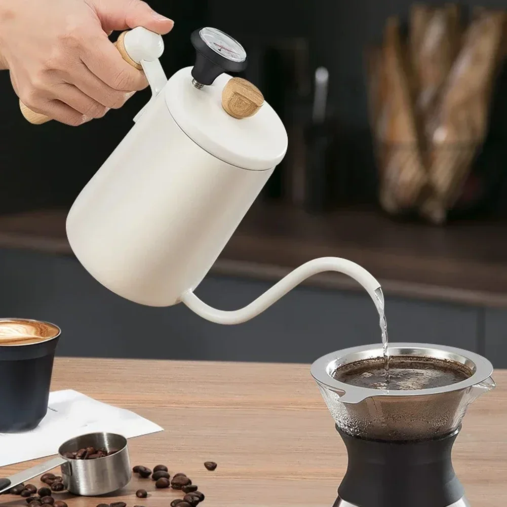 Adjustable Clip Thermometer Temperature Meter Coffee Brewing Milk Frothing Easy To Clean User-friendly Operation