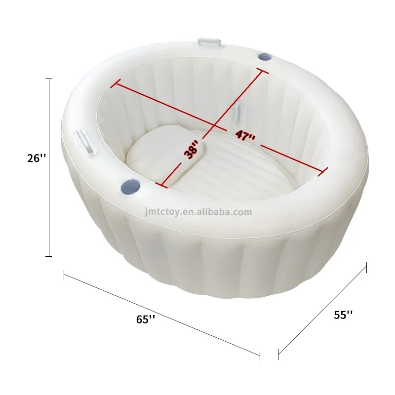 Home Inflatable pregnant women white bathing water pool inflatable birth pool