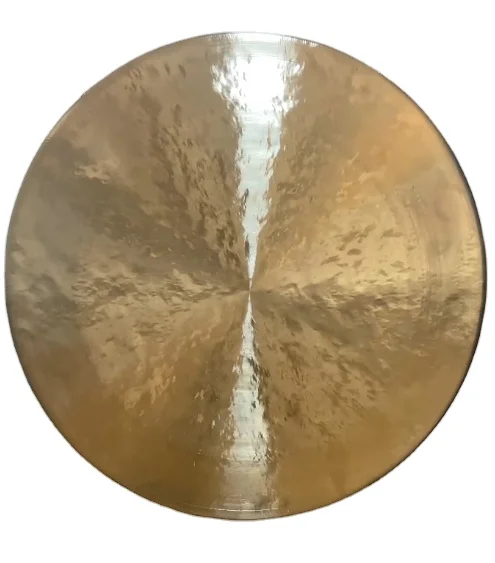 Kingdo High Grade Bronze Gong 100% Hand Made 120cm Chau Gong For Music Treatment