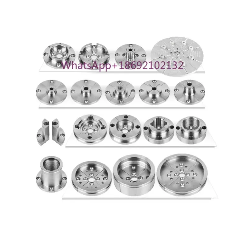 4-Jaws for 3.5 Inch Woodturning Chuck Woodworking Lathe Chuck Accessory Jaw High Tensile Steel