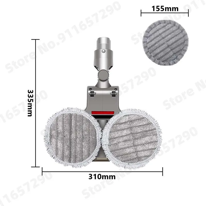 Mop Head+Mop Cloth+Water Tank Parts for Dyson V7 V8 V10 V11 Vacuum Cleaner Household Electrical Applience Accessories