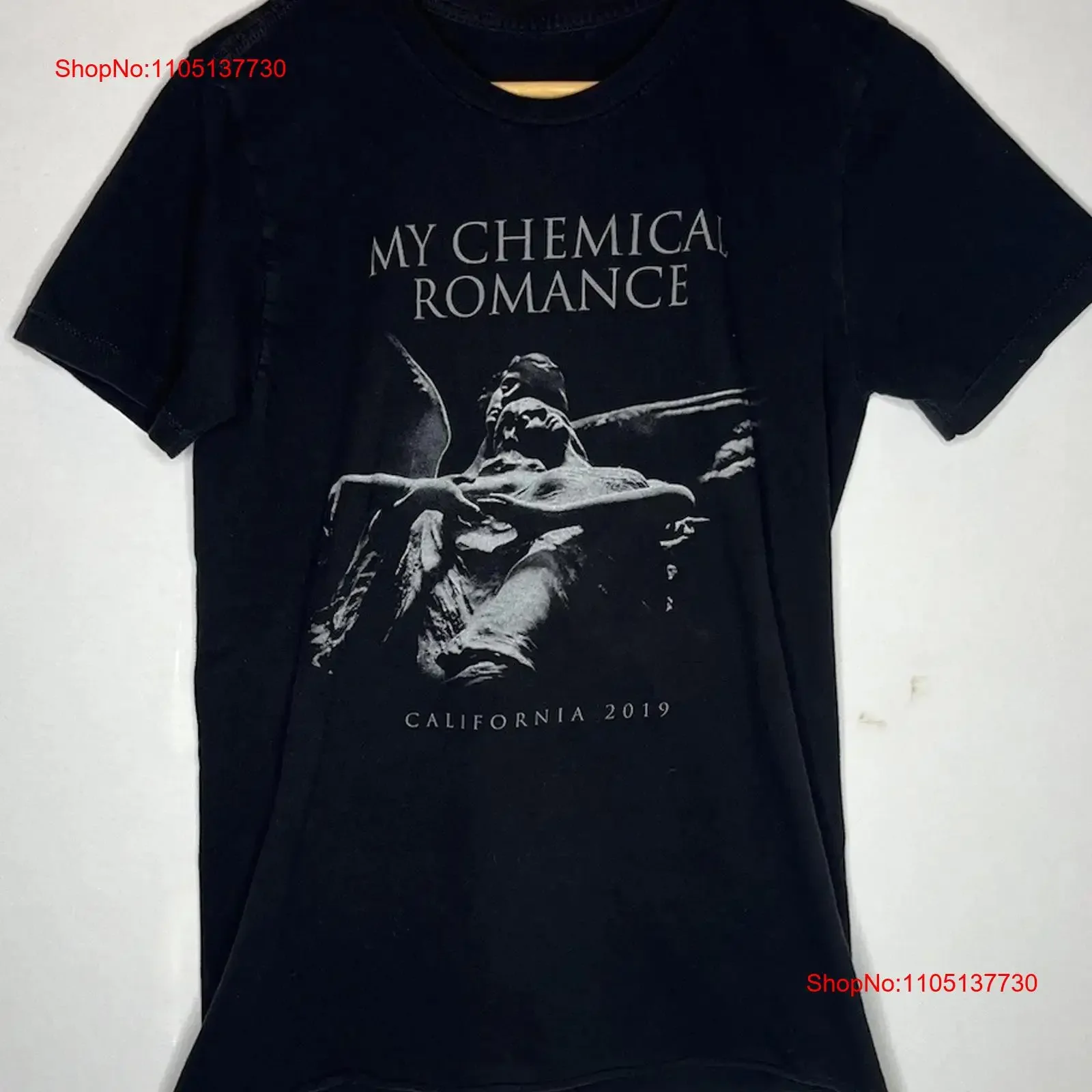Camiseta My Chemical Romance Band Alt Rock Pop Punk Música Emo California Sz M vintage Lavado Transpirable ropa de diseñador Suave