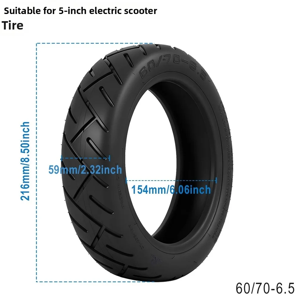 

City Commuting Tubeless Tire Wear-resistant Upgrade Black Wear-resistant High-elasticity Rubber Deep Tread Pattern