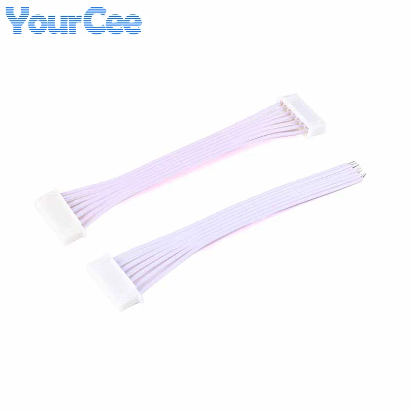 5Pcs/lot XH2.54 Female Connector Cable 10/20cm Terminal 26AWG 2.54mm JST Wire 2p 3p 4p 6p 8p 9p 10p 11p 12p Single/Double Head