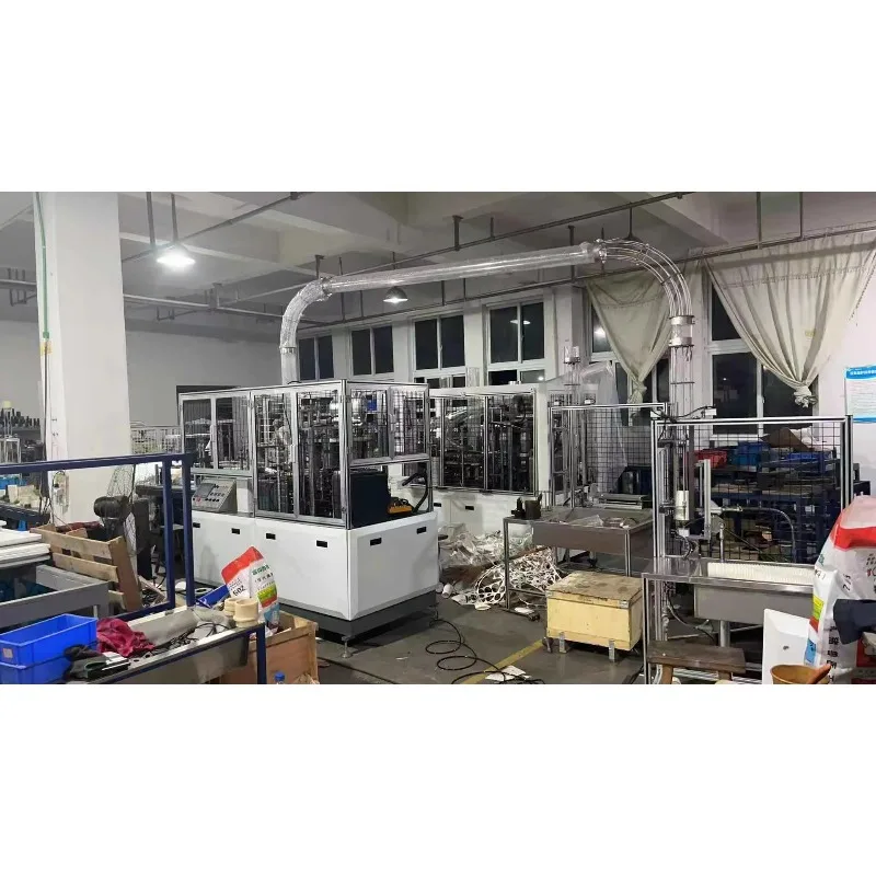40ml 16 OZ Paper Cup Forming Machine Manufacturers for Hot and Cold Drinking Cups Coffee and Tea Paper Cup Making Machine
