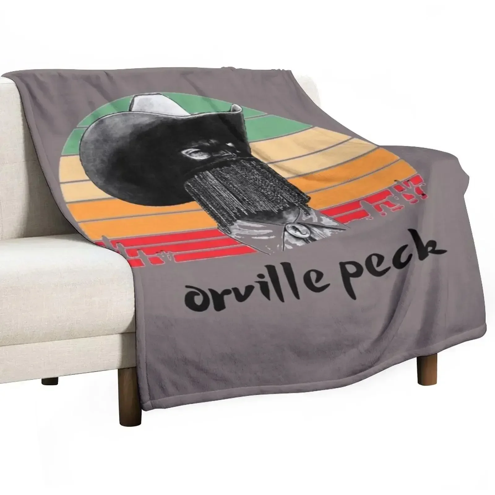 

orville peckTshirt Throw Blanket Summer Beddings Luxury Thicken Blankets For Bed warm for winter Blankets