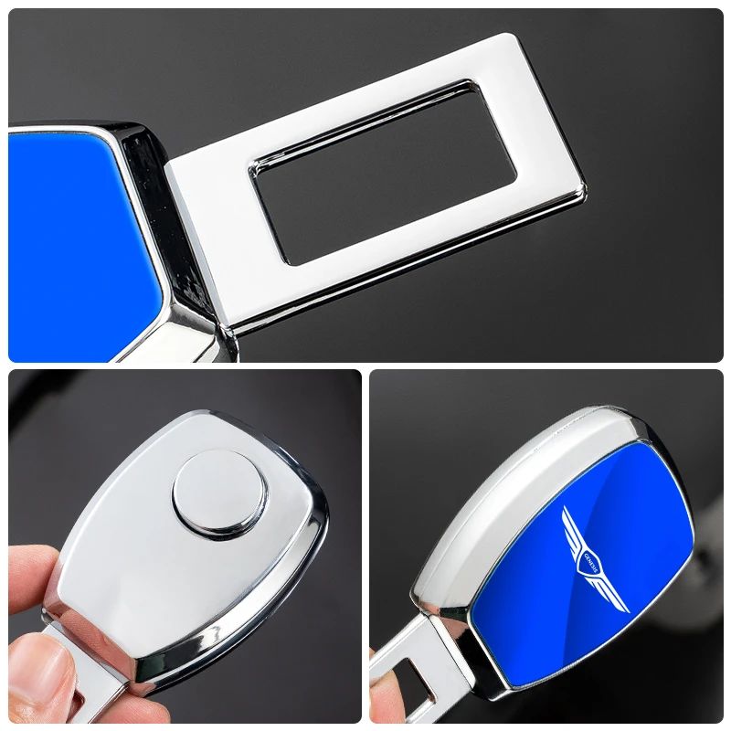 Car seatbelt buckle extender socket plug for Genesis G80 GV70 GV80 GV60 G70 Essentia Neolun G90 GV90 X automotive parts