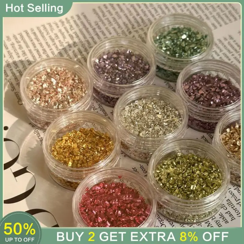 Nail Art Decoration Glass Waterproof Nail Crystal Rhinestones Popular Crystal Rhinestones Nail Art Embellishment Drill Shiny