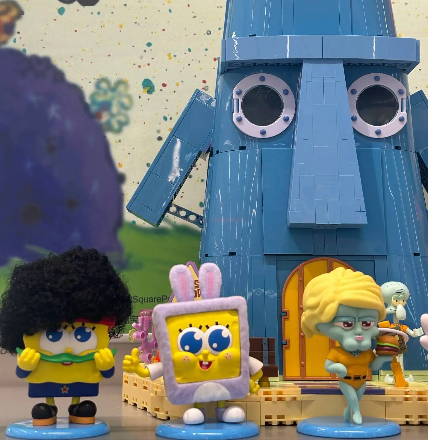 ألعاب ساخنة سبونجبوب سكوير بانتس كوسبي صندوق أعمى لطيف باتريك ستار عمل الشكل صندوق غامض شخصيات كرتونية نموذج جمع الهدايا #5