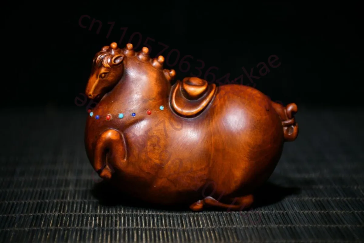 

Коллекционные китайские статуэтки животных, вырезанные вручную: 12 знаков зодиака, Лошадь