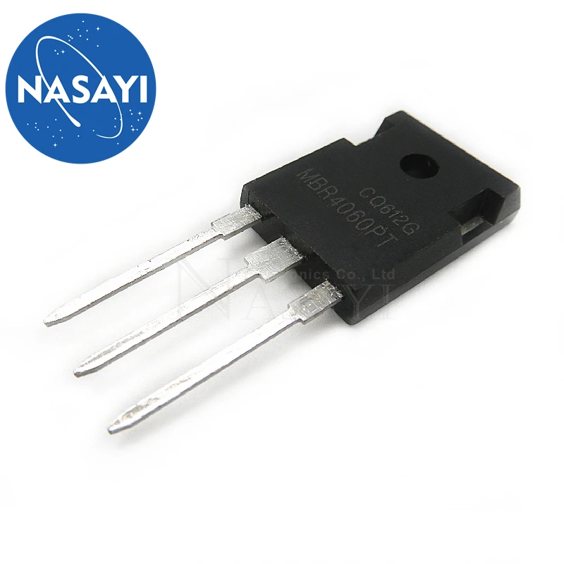 5pcs/lot MBR4060PT MBR4060APT MBR4060 TO-247 40A 60V Schottky transistor/In Stock