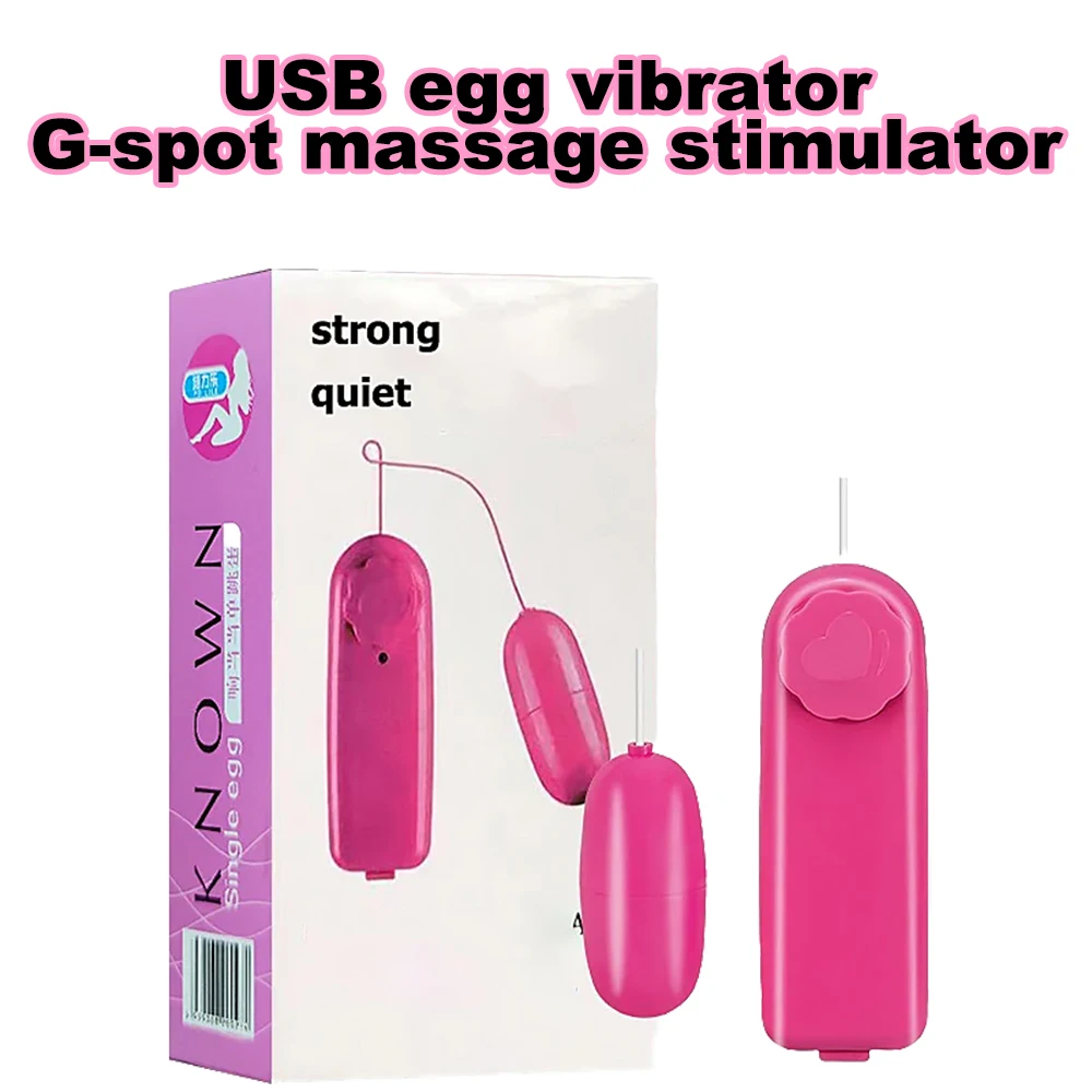 USB egg vibrator Female masturbator clitoris Power vibrator ball G-spot massager stimulator Sex toys Adult products store