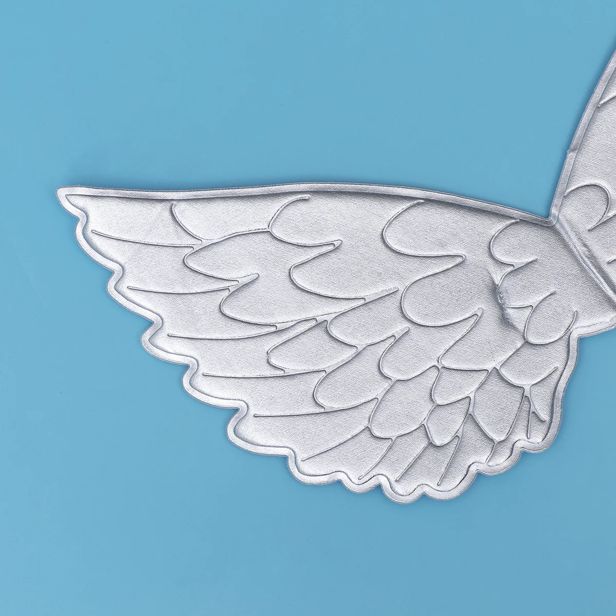 Accessoires de spectacle de Cosplay argentés pour enfants, accessoire de Costume de fée sur scène d'halloween, ailes pour enfants