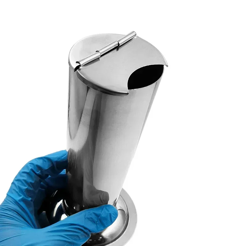 

Dental Tweezer Cylinder Barrel Holder Stainless Steel Tweezers Forceps Scissors Barrel Plier Jar Holder Dental Tools