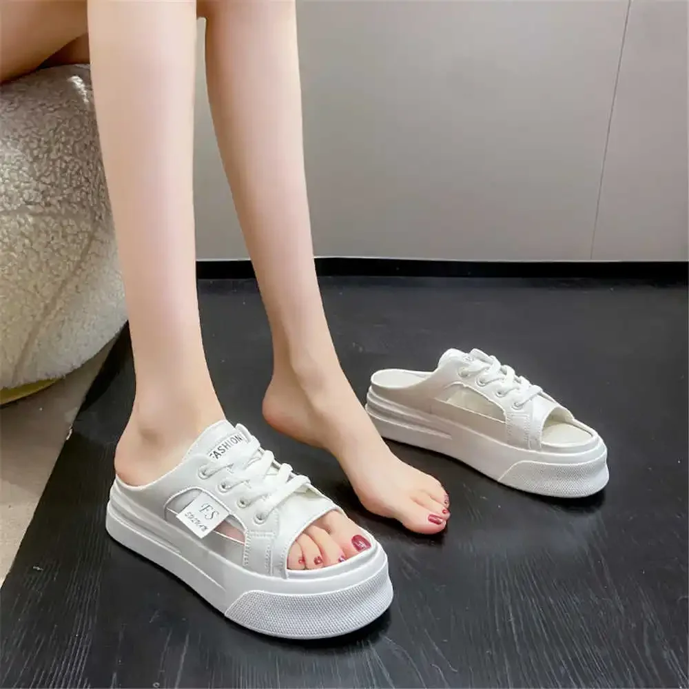 Number 35 Open From Front Shoes 48 Home Men's Slippers Sandals Massage Sneakers Sports Pretty Beskete Funky Tenus Wholesale