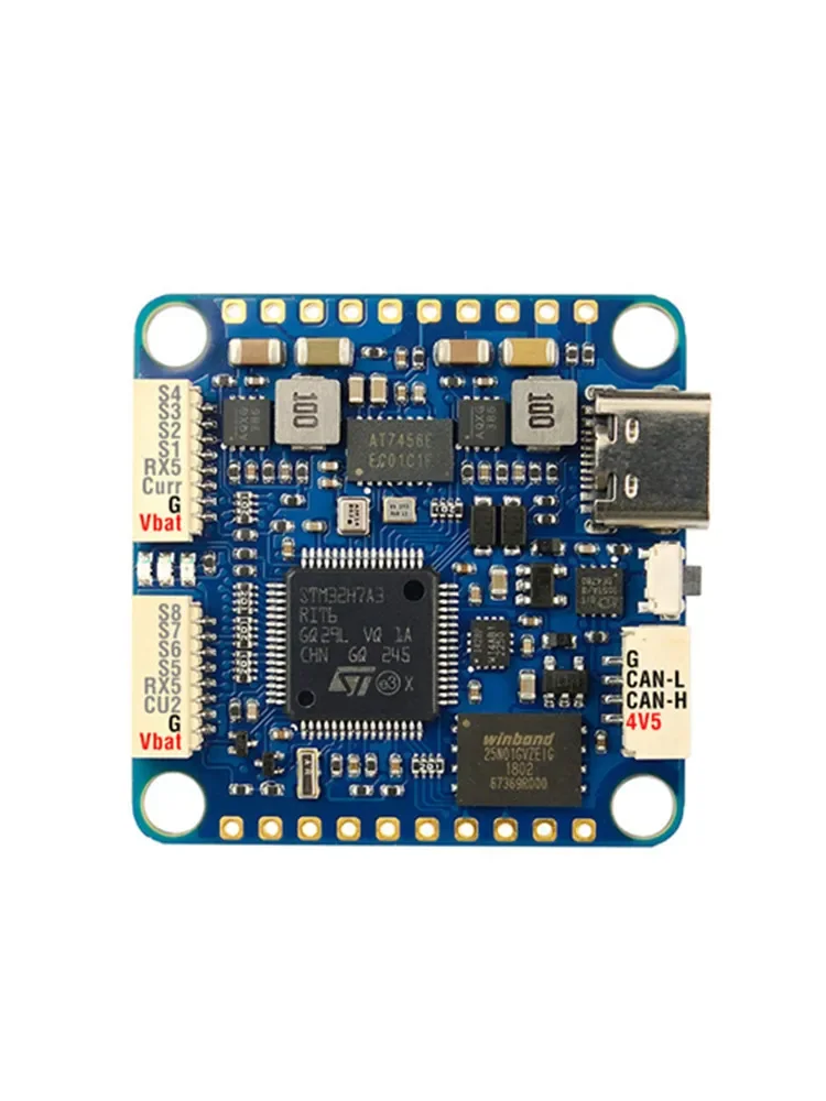 MATEK Mateksys H7A3-SLIM CONTROLLER FLIGHT ICM42688P SPL06-001 OSD 11x uscita PWM BEC5V/9V Per X8 FPV Racing