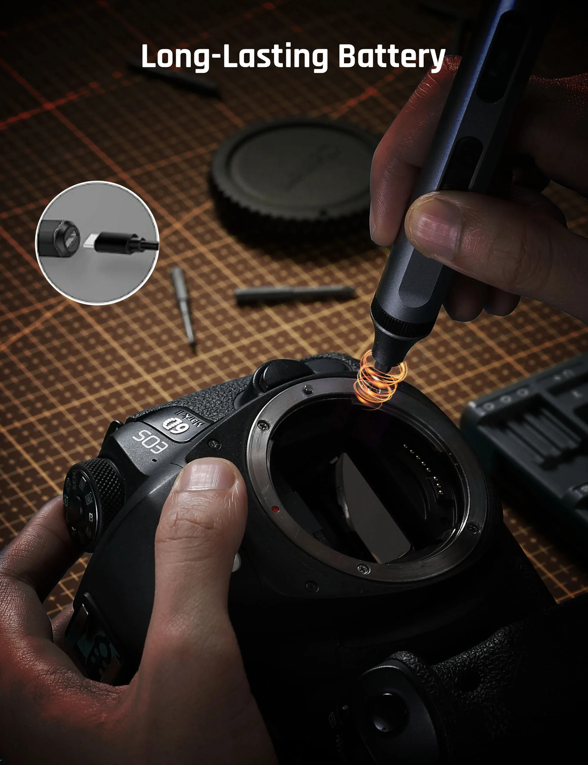 50in1 DIY 무선 충전 드라이버 알루미늄 케이스 포함 S2 스틸 자석 전동 드라이버 세트