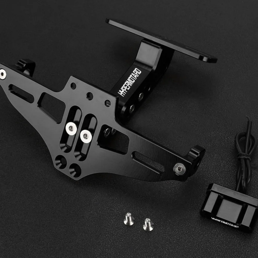Rear Fender Eliminator Adjustable License Plate Holder Bracket LED For Ducati Hypermotard 950 939 821 796 SP 1100 2007-2023 2022