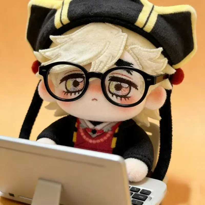 

10cm Demon Slayer Young Doma Plush Cute Kawaii Stuffed Doll Anime Figure Pendant Keychain Cosplay Gift