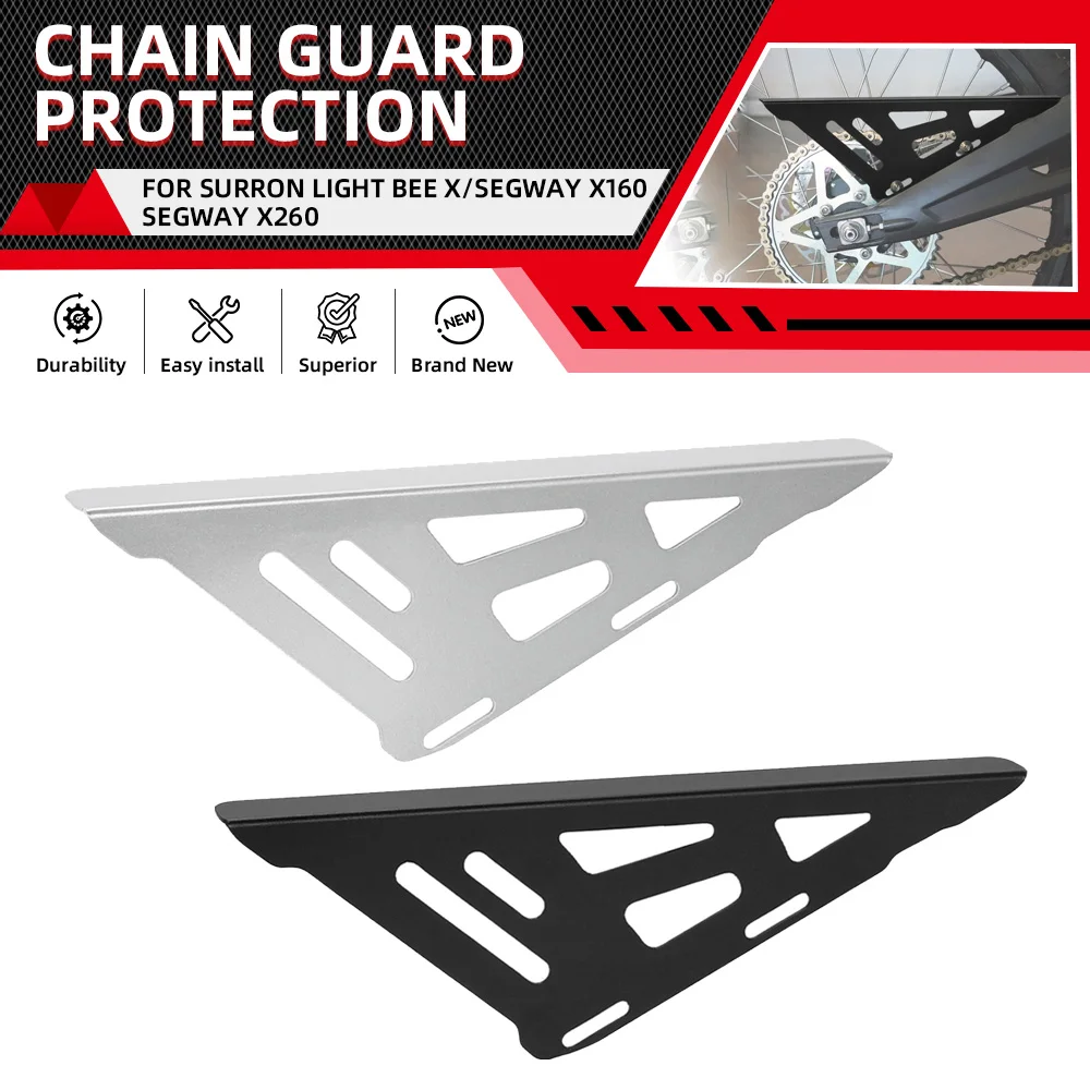 

FOR Surron light bee X lightbee S L1E For Segway X 160 X260 Chain Guide Protection Cover New Motorcycle Accessories Chain Guard