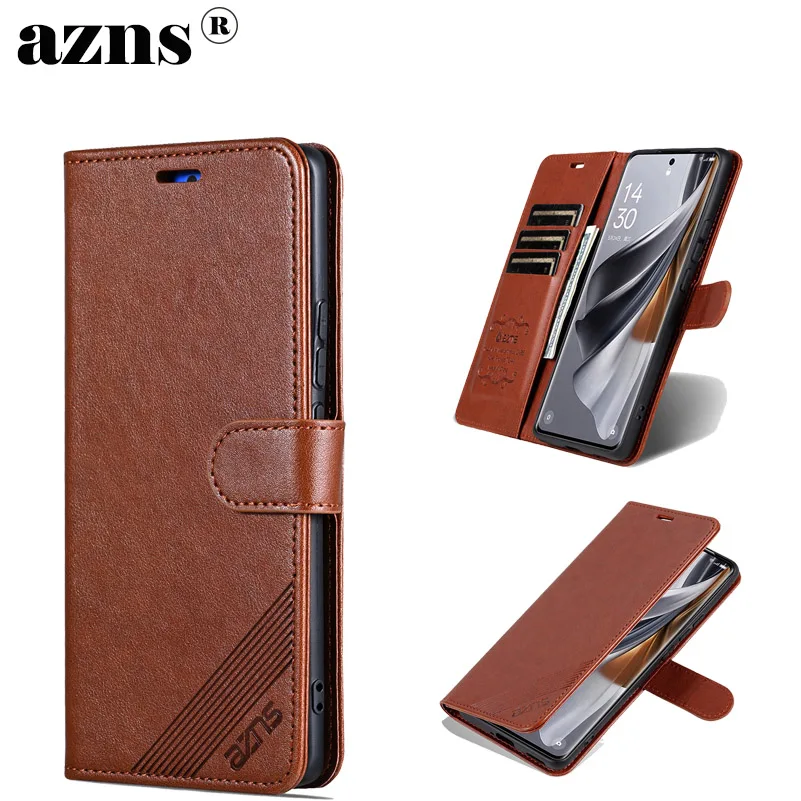 Casing ponsel dompet mewah, casing untuk Oppo Reno 8 8Pro 9 9Pro 10 10Pro 11 11Pro 12pro, penutup tas ponsel Coque Flip kulit berdiri kartu