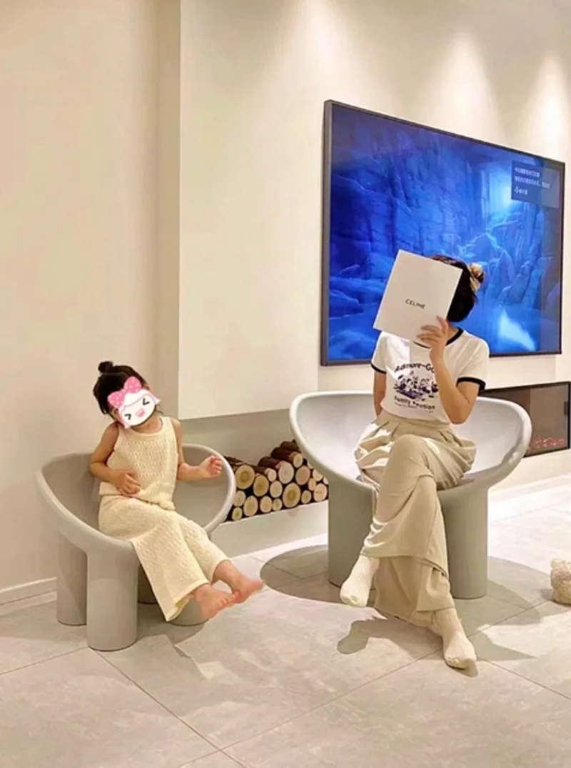 Elephant leg chair Children's sofa Reading corner Single seat, family B & B hotel decorative leisure chair