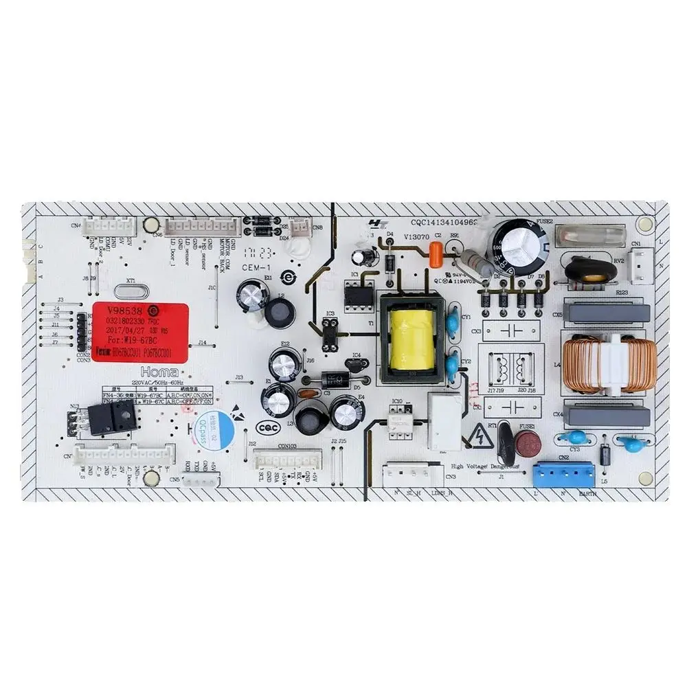 

Материнская плата для холодильника, плата управления PCB, модель W19-67BC, оригинал