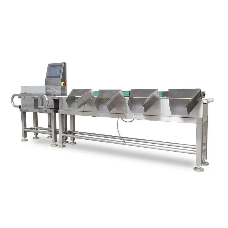 Food hardware accessories assembly line automatic check scale dynamic weighing machine