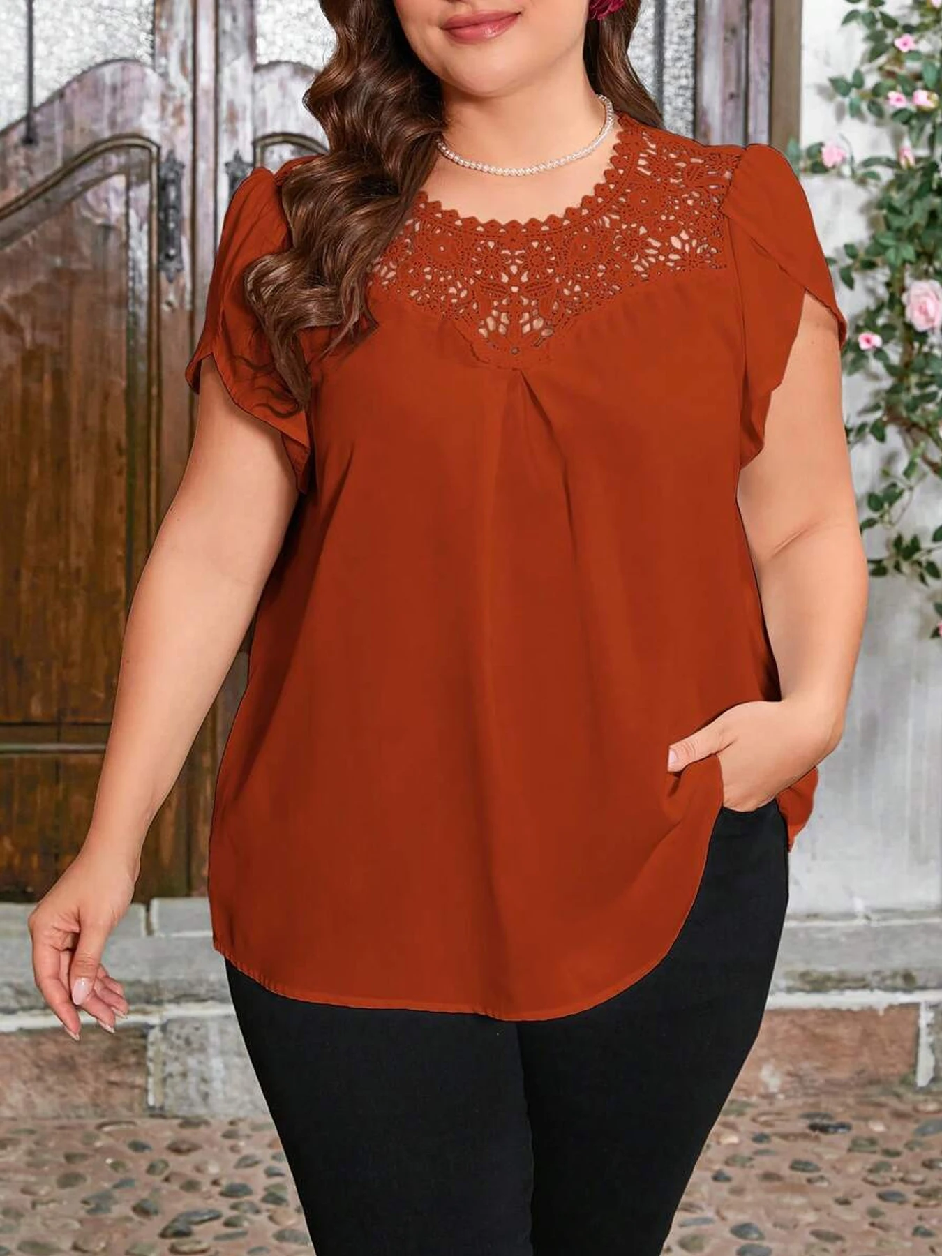 

Women Chic Floral Loose Top Shirts Summer Short Sleeve O-Neck Casual Blouses 2026 Korean Fashion Elegant Luxury Top Coats