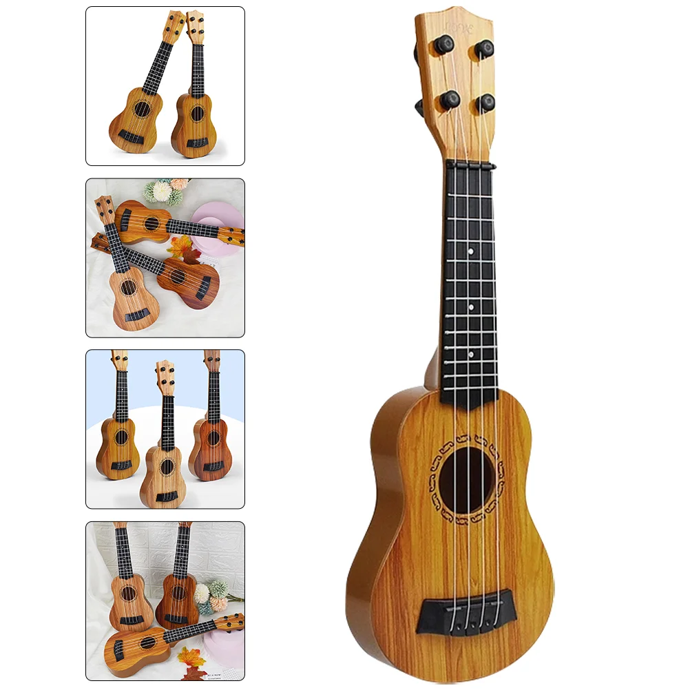 

Musical Toy Talent Development Ukulele Aldult Mini Plastic for Kids Beginner Toddler Children's Unforgettable Childhood