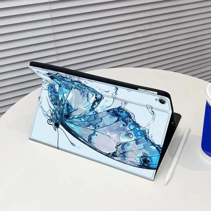 الفن فراشة نمط لسامسونج غالاكسي تاب A7 A9 A11 S6 A A8 لايت زائد 2025 10.4 10.5 10.1 بوصة اللوحي #5