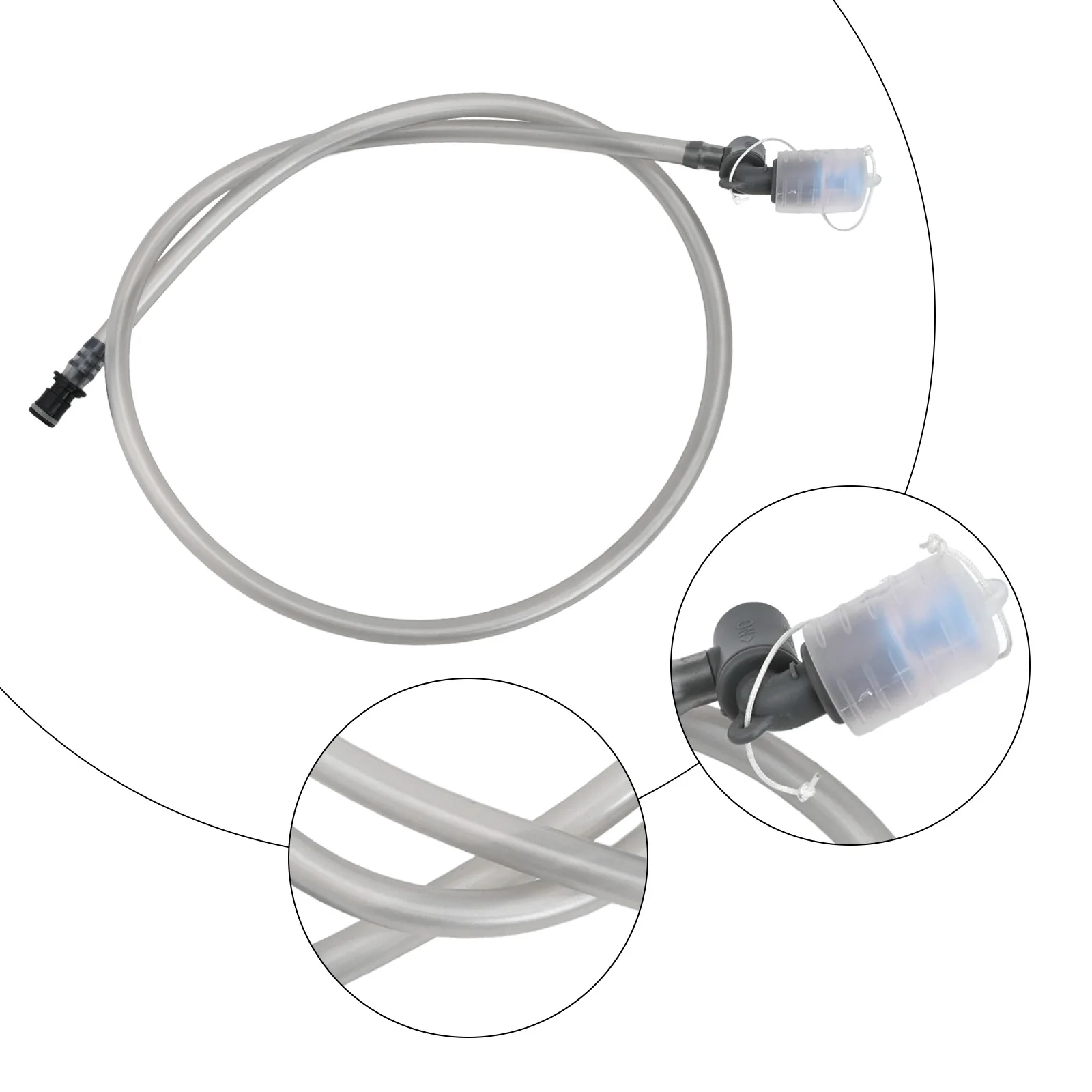 1ชิ้นท่อดื่มน้ำ tas Air minum สำหรับกลางแจ้ง95ซม., เปลี่ยนท่อไฮเดรชั่นพร้อมปากพร้อมฝาครอบกันฝุ่นสำหรับอุปกรณ์ตั้งแคมป์