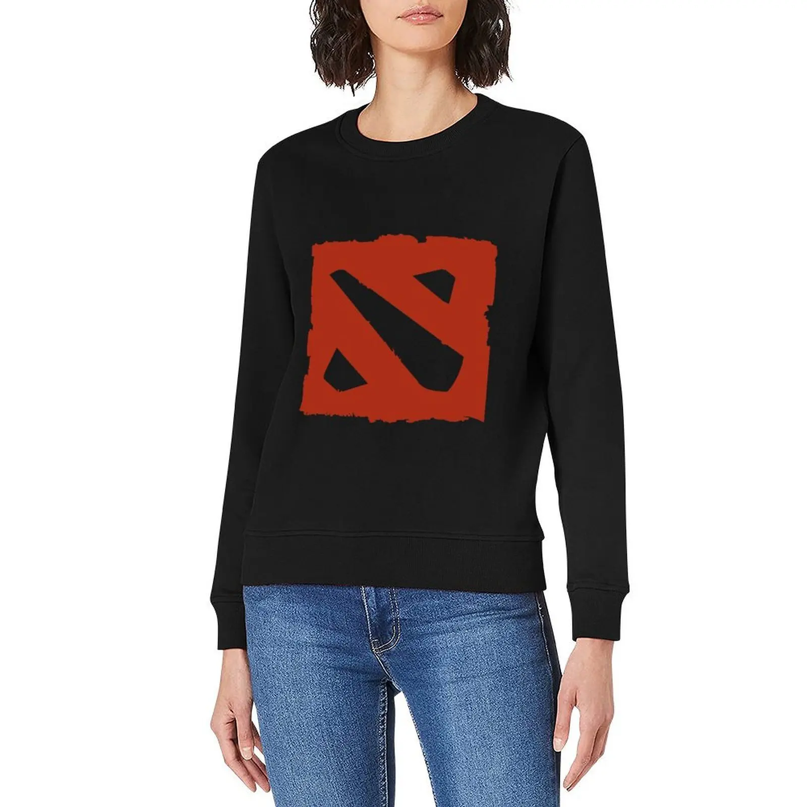 بلوفر كلاسيكي بشعار Dota 2، ملابس رياضية للرجال، ملابس شتوية، ملابس رجالية، سويت شيرت كبير الحجم