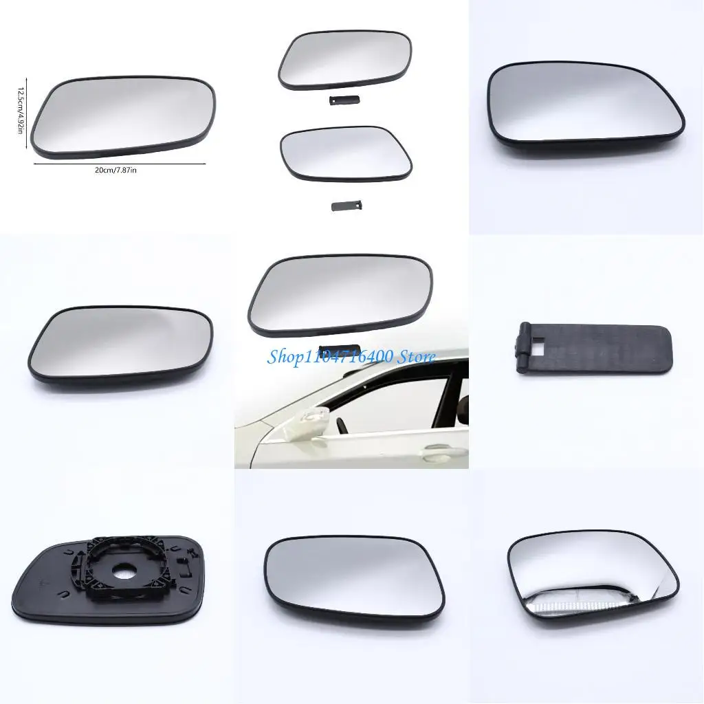 

y1gd Rear View Mirror Glass Wide Anti-Glare for Discovery 2 CRD100640 CRD100650