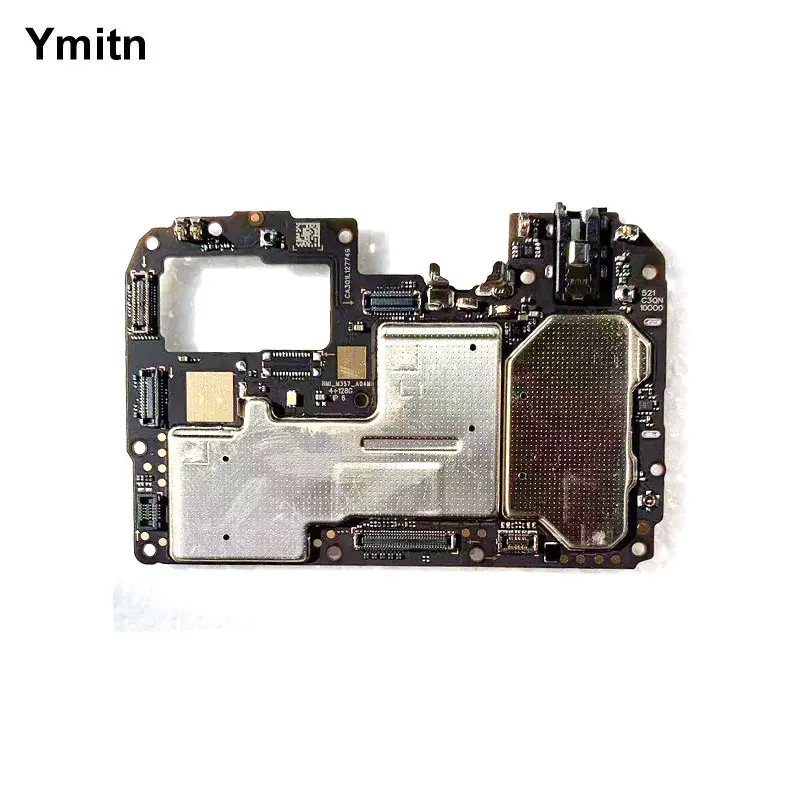 Ymitn Mainboard For Xiaomi RedMi 10C Motherboard Unlocked With Chips Logic Board Global Vesion