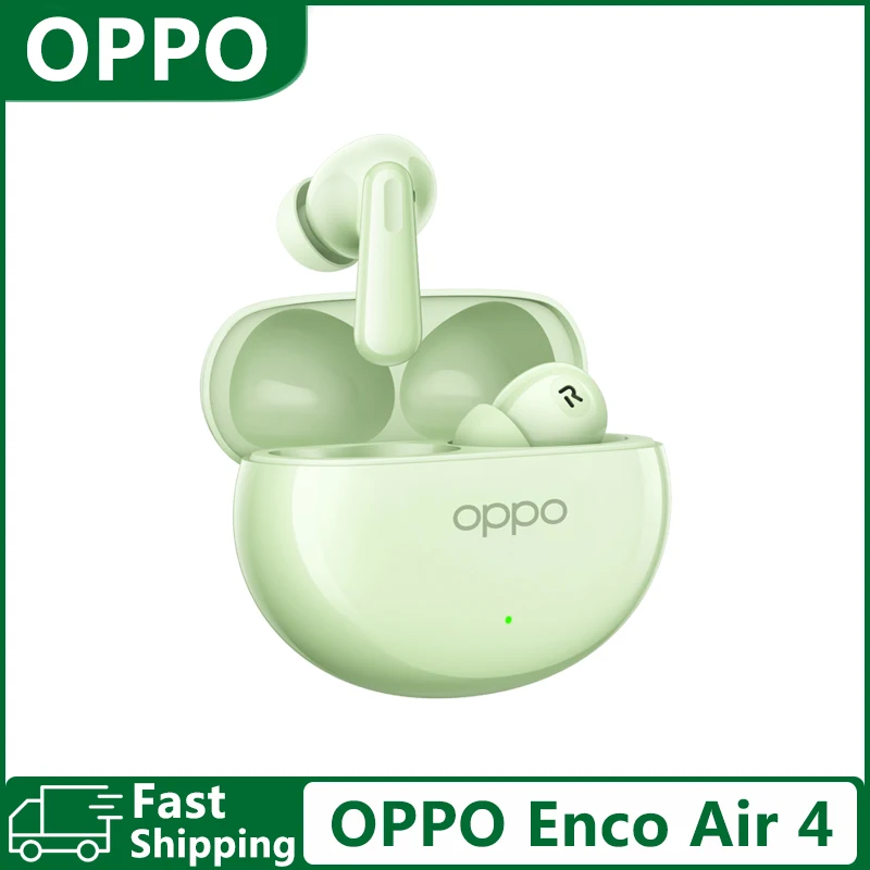 [New] OPPO Enco Air 4 true wireless Bluetooth headset active noise reduction In-ear Bluetooth air4 headset original authentic.