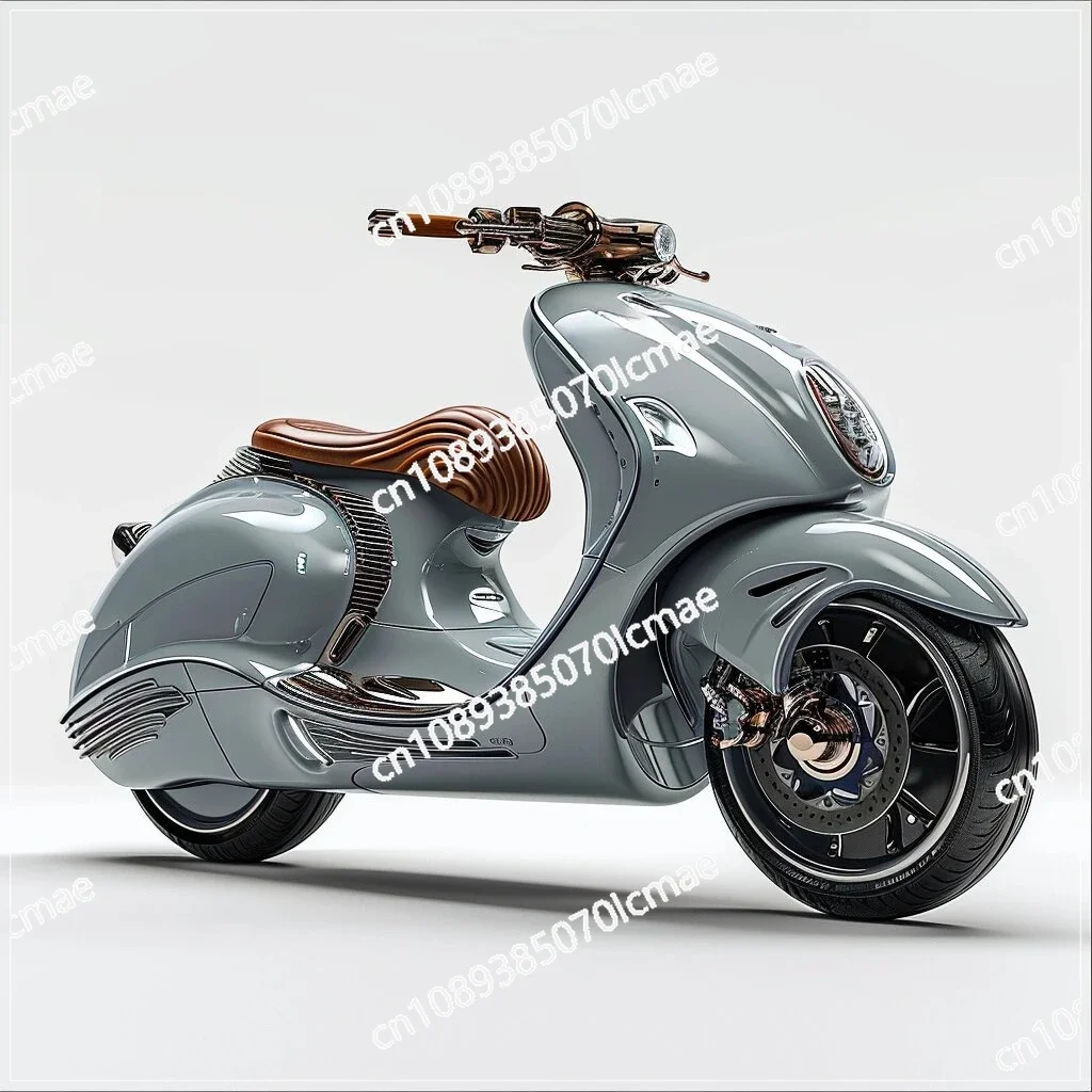 NS125LA EFI Water Cooled Scooter Motorcycle, Spring Retro, 150cc