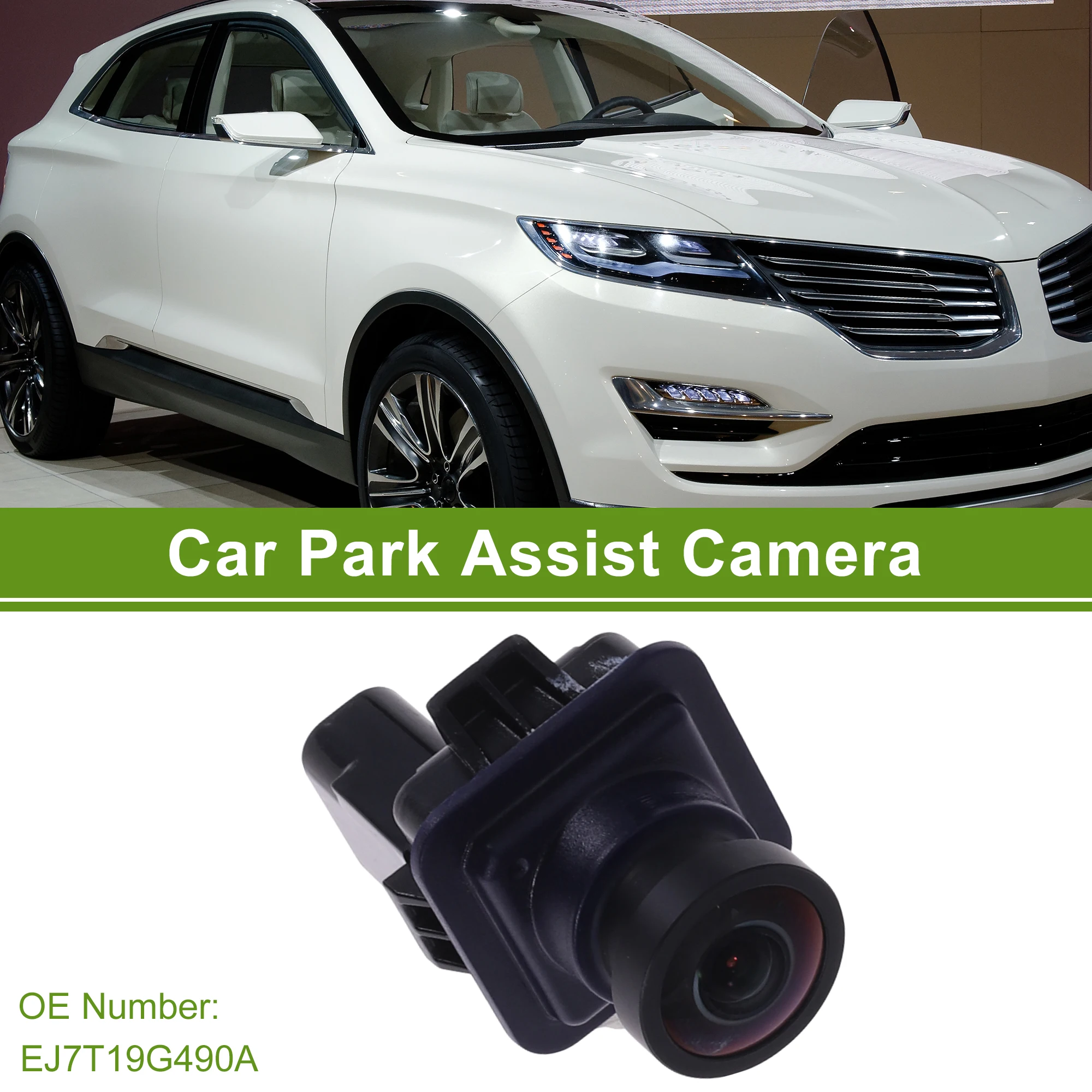 UXCELL Car Park Assist Camera Rear View Backup Reverse Camera for Lincoln MKC 2015-2019 No.EJ7T19G490A 1Pc