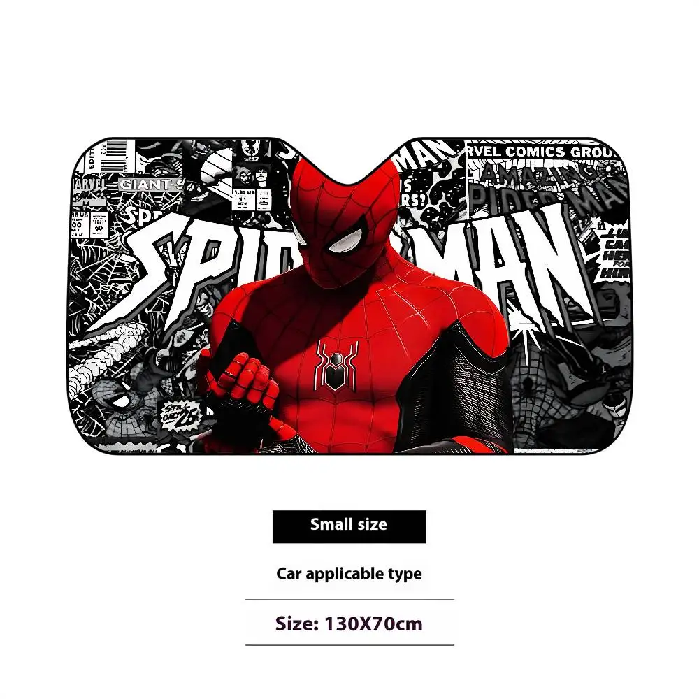 Cool-S-spider-manS Stylish And Trendy Windshield Sunshade, Car Windshield Cover, Car Sunshade Curtain, Car Sun Protection Cover view 4