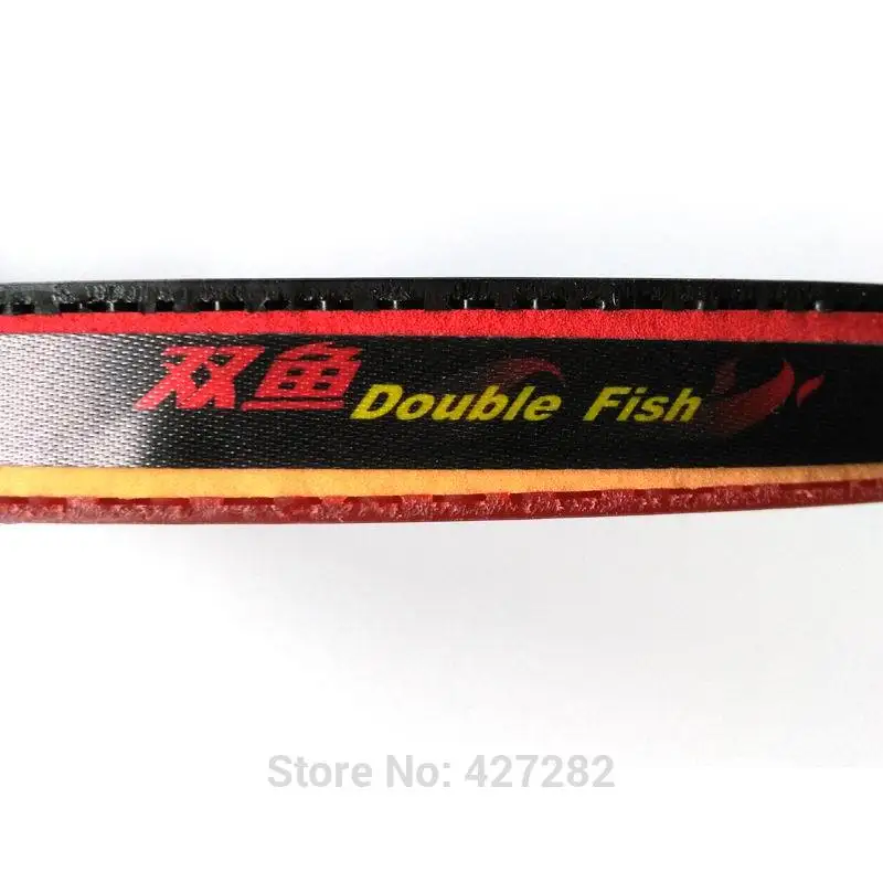 Original Double Fish Table Tennis Finished Racket 8 AC 8A-C Wood Carbon Blade Pimples in Rubber Offensive Ping Pong Racket view 6