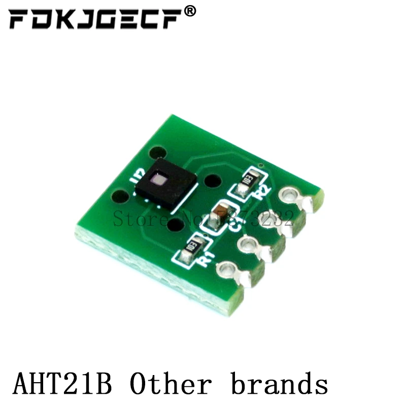 AHT10 AHT20 AHT21B AHT25 High Precision Digital Temperature and Humidity Sensor Measurement Module I2C Communication