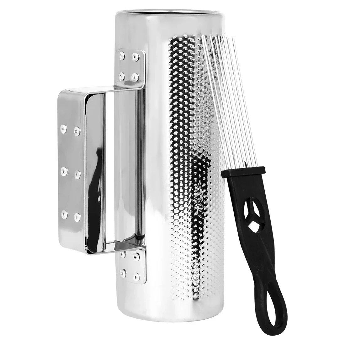 Orff Scraper Cylinder Aluminum Metal Sound Tube Portable Percussion Musical Instruments Scraper Cylinder Orff Instruments
